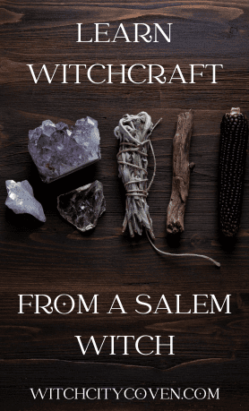 Learn witchcraft from a Salem, MA witch