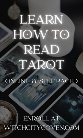Learn how to read tarot online and self paced